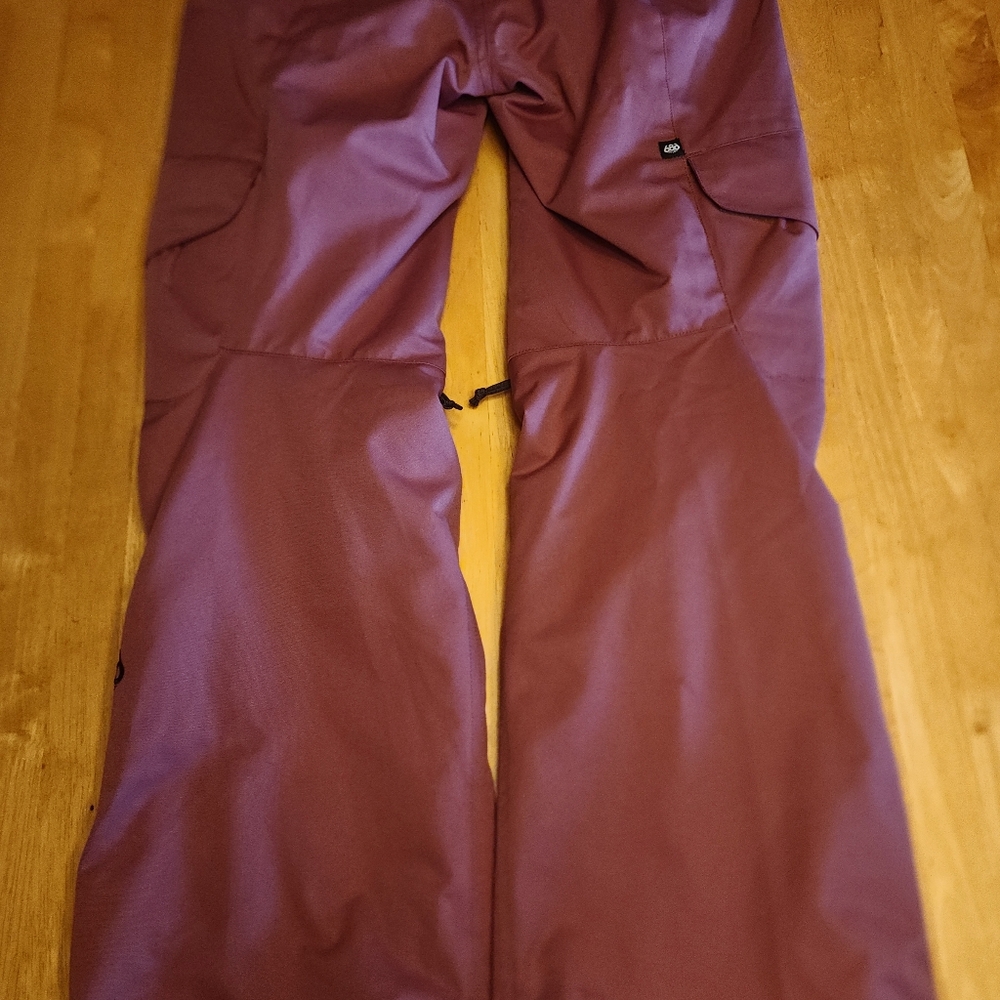 686 XS Dusty Mauve Aura Insulated Cargo Pant - Women's - Picture 2 of 16